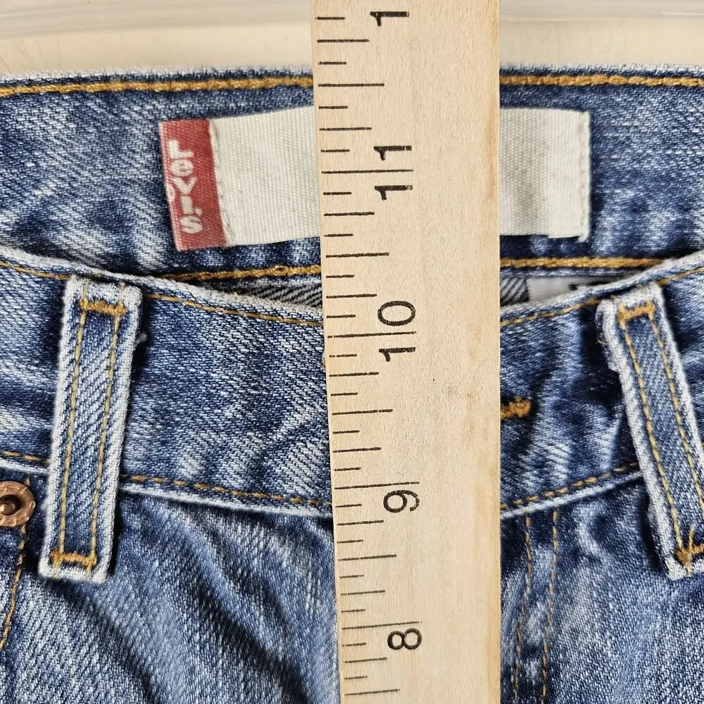 Levi's 511 Men's Size 28X29 Slim Fit Denim Jeans Blue 100% Cotton Y2K